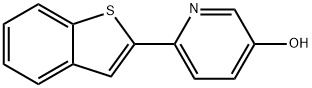 2-[苯并(B)噻吩-2-基]-5-羟基吡啶, 1261998-84-8, 结构式