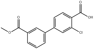 2-Chloro-4-(3-Methoxycarbonylphenyl)benzoic acid|2-Chloro-4-(3-Methoxycarbonylphenyl)benzoic acid