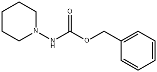 Carbamic acid, 1-piperidinyl-, phenylmethyl ester (9CI) Structure