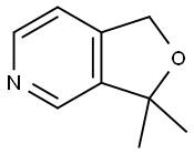 Furo[3,4-c]pyridine, 1,3-dihydro-3,3-dimethyl- (9CI) Structure