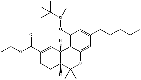 1262438-66-3 1-O-[(TERT-BUTYL)DIMETHYLSILYLOXY]-9-CARBOXYLIC ACID ETHYL ESTER 9-TETRAHYDRO CANNABINOL