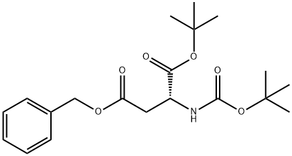 D-Aspartic acid, N-[(1,1-dimethylethoxy)carbonyl]-, 1-(1,1-dimethylethyl) 4-(phenylmethyl) ester|