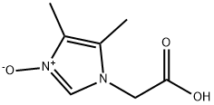 1H-Imidazole-1-aceticacid,4,5-dimethyl-,3-oxide(9CI) Structure
