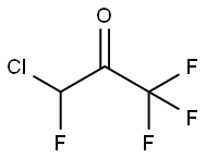 2-Propanone,  3-chloro-1,1,1,3-tetrafluoro- 化学構造式