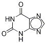 Xanthine-13C15N2 结构式