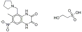 PD-161989 2-Hydroxyethanesulfonate 化学構造式