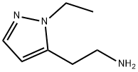 [2-(1-乙基-1H-吡唑-5-基)乙基]胺 结构式