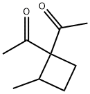 Ethanone, 1,1-(2-methylcyclobutylidene)bis- (9CI) Struktur