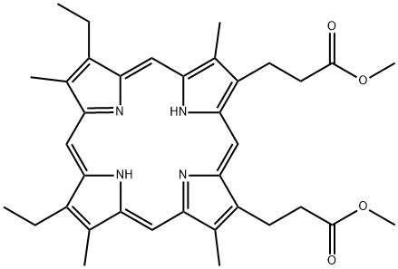 2,8,12,17-テトラメチル-13,18-ジエチル-21H,23H-ポルフィリン-3,7-ビス(プロピオン酸メチル) price.