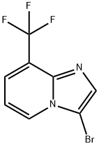IMidazo[1,2-a]pyridine, 3-broMo-8-(trifluoroMethyl)-|1263061-60-4