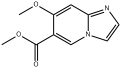 IMidazo[1,2-a]pyridine-6-carboxylic acid, 7-Methoxy-, Methyl ester|