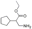 3-氨基-2-环戊基丙酸乙酯, 1263095-29-9, 结构式