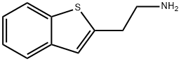 [2-(1-ベンゾチエン-2-イル)エチル]アミン塩酸塩 化学構造式