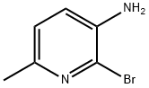 2-溴-3-氨基-6-甲基吡啶, 126325-53-9, 结构式