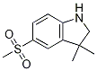 5-Methanesulfonyl-3,3-diMethyl-2,3-dihydro-1H-
indole Structure