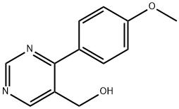 [4-(4-Methoxyphenyl)pyriMidin-5-yl]Methanol,1263281-18-0,结构式
