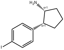 (1S,2S)-2-(4-iodophenyl)cyclopentanamine Structure