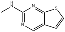 N-甲基噻吩并[2,3-D]嘧啶-2-胺 结构式