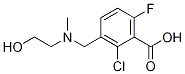 METHYL 2-CHLORO-6-FLUORO-3-FORMYLBENZOATE 结构式