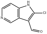 2-chloro-1H-pyrrolo[3,2-c]pyridine-3-carbaldehyde Structure