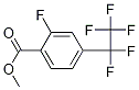 Methyl 2-fluoro-4-(pentafluoroethyl)benzoate Structure