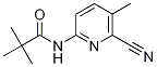 N-(6-cyano-5-Methylpyridin-2-yl)-2,2-
diMethylpropanaMide 化学構造式