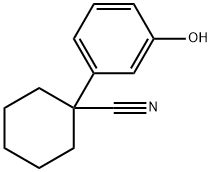 1-(3-羟基苯基)环己烷-1-甲腈,1263285-86-4,结构式