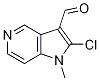 2-chloro-1-Methyl-1H-pyrrolo[3,2-c]pyridine-3-
carbaldehyde 结构式