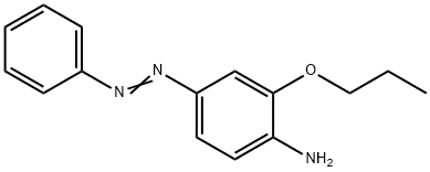 3-N-PROPOXY-4-AMINOAZOBENZENE Structure
