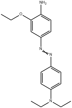 4-((4-AMINO-3-ETHOXYPHENYL)-AZO)-N,N-DIETHYLANILINE Structure