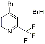 2-三氟甲基-4-溴吡啶盐酸盐 结构式