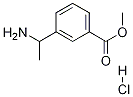 Benzoic acid, 3-(1-aMinoethyl)-, Methyl ester, hydrochloride Struktur