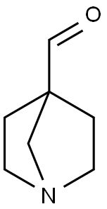 1-Azabicyclo[2.2.1]heptane-4-carboxaldehyde(9CI),126344-05-6,结构式
