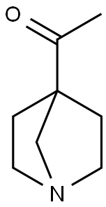 Ethanone, 1-(1-azabicyclo[2.2.1]hept-4-yl)- (9CI) Structure