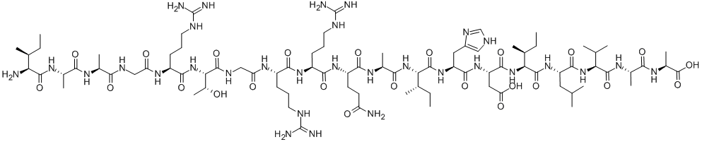 PKI-TIDE, 126370-52-3, 结构式