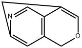 4,7-Methano-1H-pyrano[4,3-c]pyridine(9CI) 化学構造式