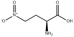 4-nitro-2-aminobutyric acid,126400-75-7,结构式