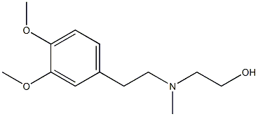 2-((3,4-디메톡시페네틸)(메틸)아미노)에탄올