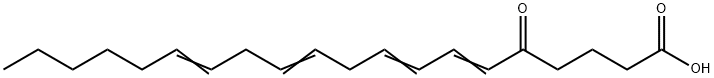 5-oxo-6,8,11,14-eicosatetraenoic acid|