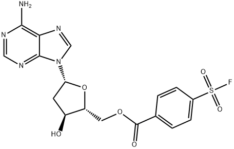 5'-fluorosulfonylbenzoyldeoxyadenosine|