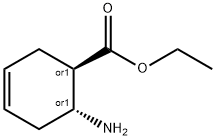 trans-6-Amino-cyclohex-3-enecarboxylic acid ethyl ester,126474-24-6,结构式