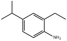 Benzenamine, 2-ethyl-4-(1-methylethyl)- (9CI) Struktur