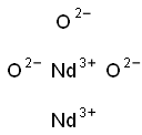 Neodymium oxide Struktur