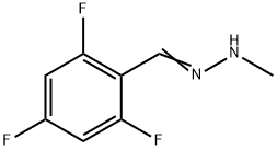 N-Methyl-N'-[1-(2,4,6-trifluoro-phenyl)-methylidene]-hydrazine,1264837-70-8,结构式