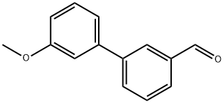 3-(3-メトキシフェニル)ベンズアルデヒド 化学構造式