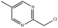 Pyrimidine, 2-(chloromethyl)-5-methyl Structure