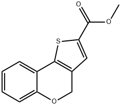 METHYL 4H-(1)-BENZOPYRANO(4 3-B)THIOPHE&