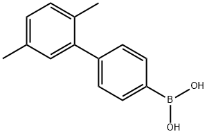2',5'-diMethylbiphenyl-4-ylboronic acid Structure