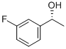 (R)-1-(3-フルオロフェニル)エタノール 化学構造式