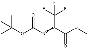 126535-89-5 METHYL 2-[TERT-BUTOXYCARBONYLIMINO]-3,3,3-TRIFLUOROPROPIONATE